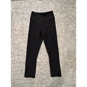 Calme Womens Black High Waisted Yoga Leggings‎ Size XS Activewear Workout Pants
